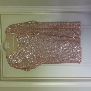 Sequins Tunic Top